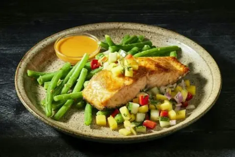 Chipotle-Maple Glazed Salmon