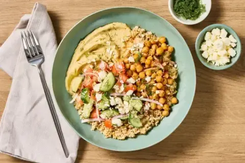 Greek Goddess Bulgur Bowls with 2x Chicken