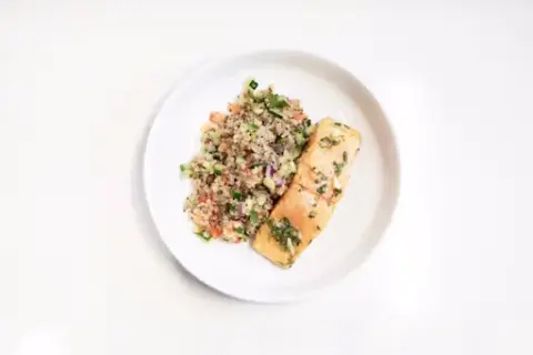 Honey-Cilantro-Lime Roasted Salmon