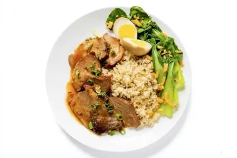 Honey Roasted Pork Rice Bowl (Char Siu Rice)