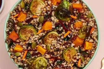 Brussels & Squash Harvest Bowl