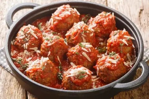 Italian Pork Meatballs