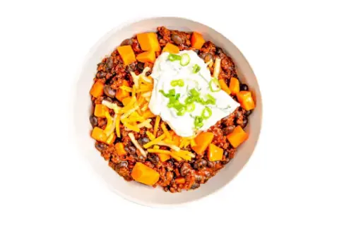 Vegan 'Chorizo' and Black Bean Chili