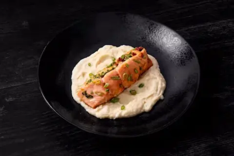 Sweet Chili-Glazed Stuffed Salmon