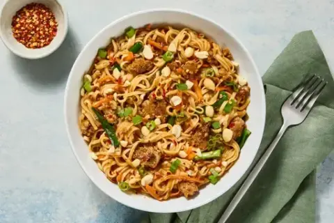 Szechuan Beef Noodle Stir-Fry