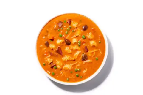 Spicy Peruvian Shrimp Chowder