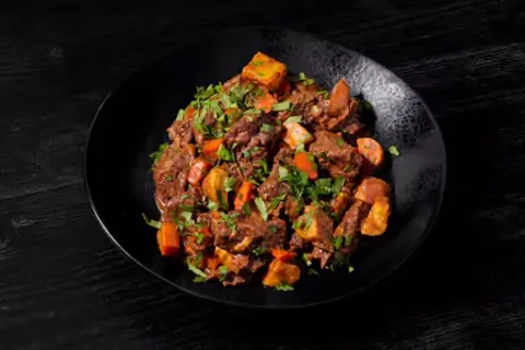 Slow-Braised Beef Bourguignon