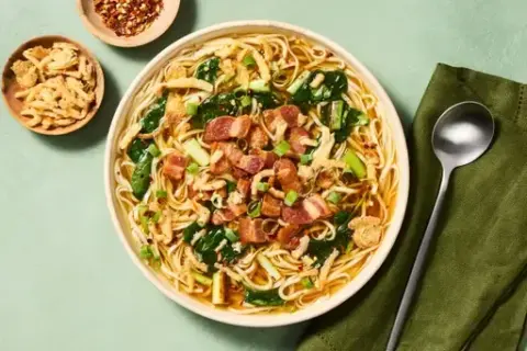Bacon & Crispy Fried Onion Ramen