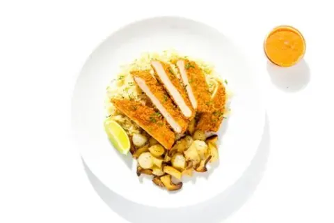 Pork Schnitzel & Chablis Sauce