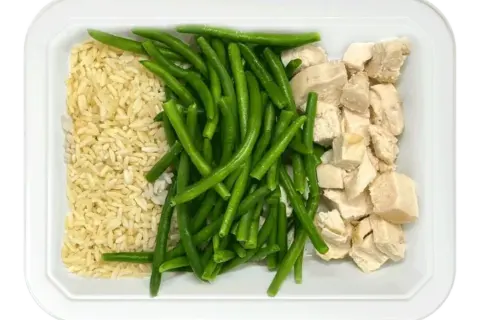 Diced Chicken, Rice & Green Beans