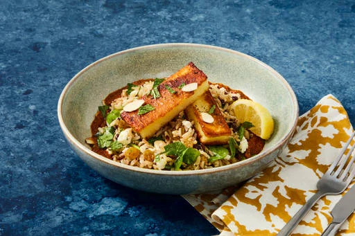 Low-Lift Halloumi Grain Bowls with 2x Chicken