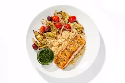 Mediterranean-Style Salmon