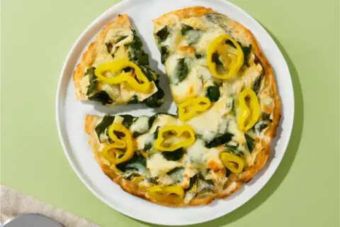 Spinach Artichoke Pizza