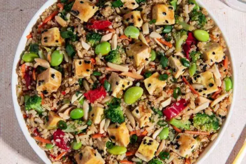 Orange Tofu Stir Fry