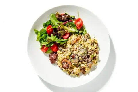 Mushroom Leek Risotto