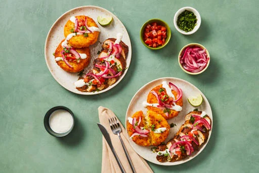 Cantina 2x Chicken & Cheesy Polenta Arepas