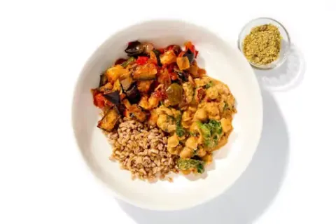 Spicy Ratatouille & Tuscan Chickpeas