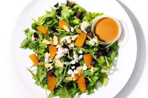 Fig-Apricots & Goat Cheese Salad