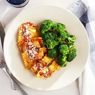 Braised Beef Ravioli Marinara