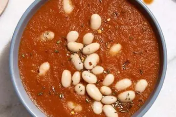 Tomato, Rosemary, & White Bean Soup