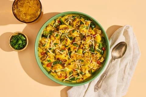 Italian Pork & Bacon Soup with Cauli