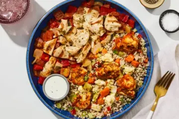 Buffalo-Style Chicken No-Heat Bowl