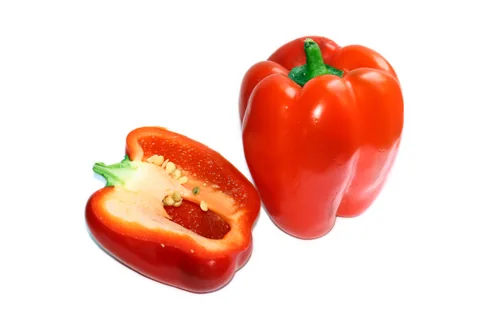 Reference photograph of Red Bell Peppers
