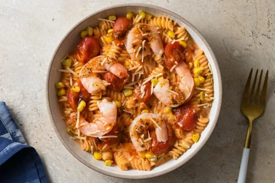 Shrimp and Corn Rotini